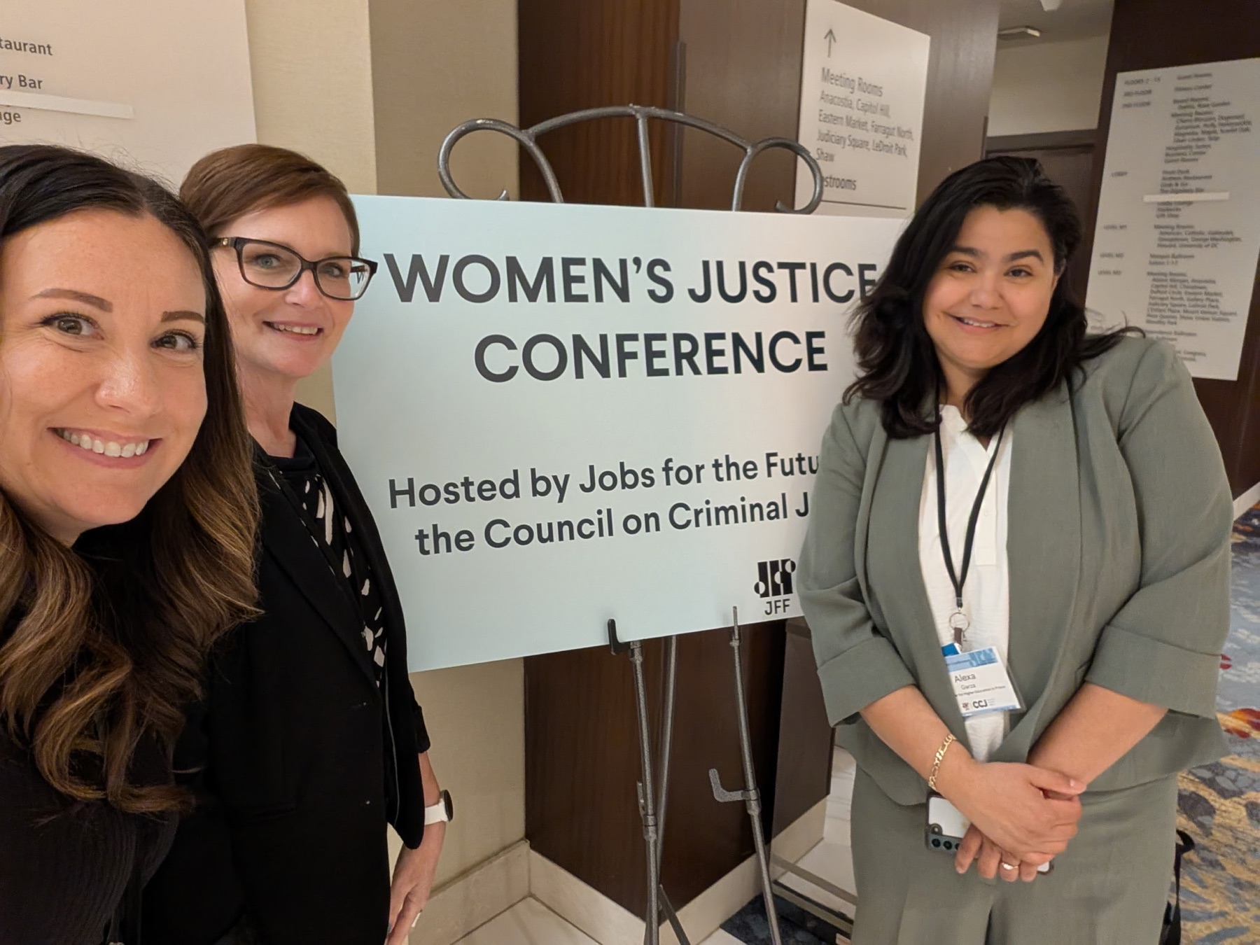 TexCHEP and fellow attendees at the Women's Justice Conference